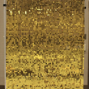 Gold Shimmer Wall