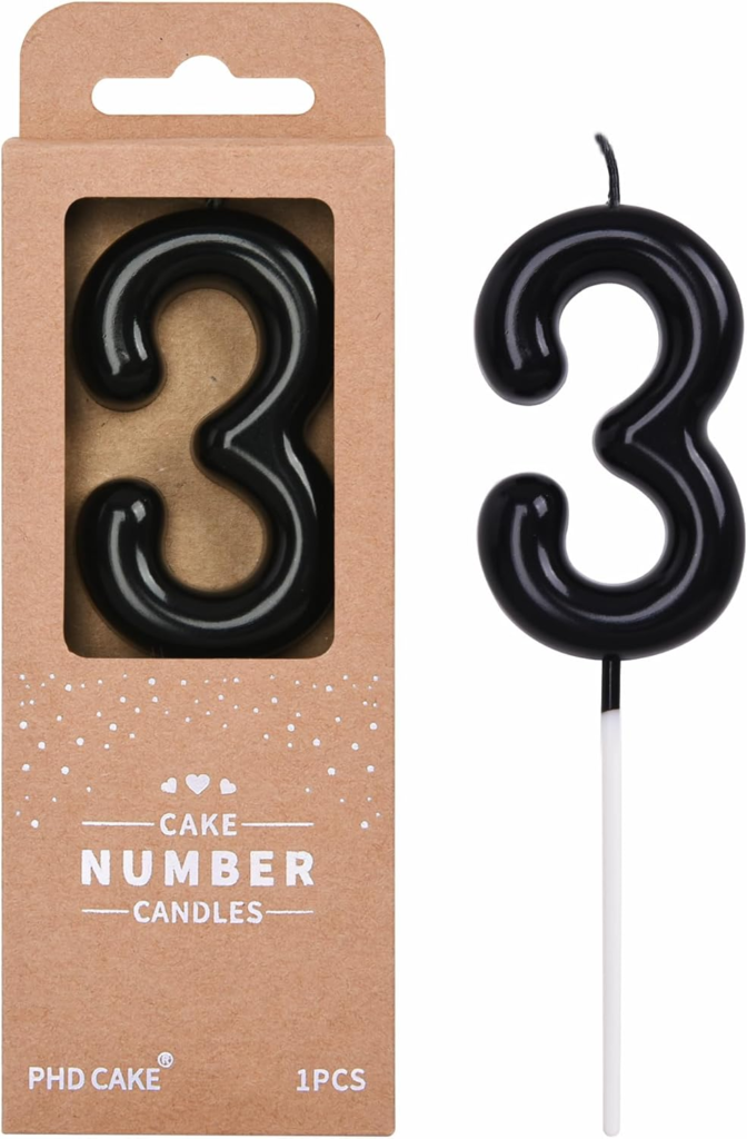 Black 30 Candles