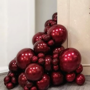 Burgundy Balloons
