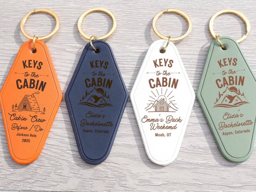 Cabin Keychains