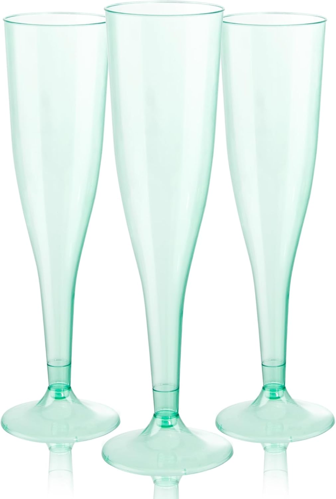 mint stemware