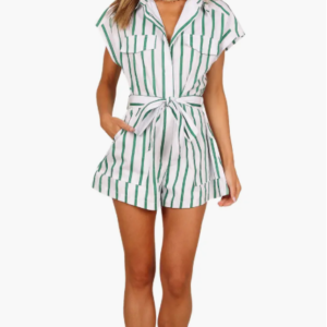 Nordstrom Stripe Cotton Romper