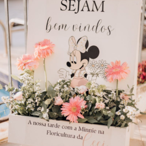 Flower Box Welcome Sign