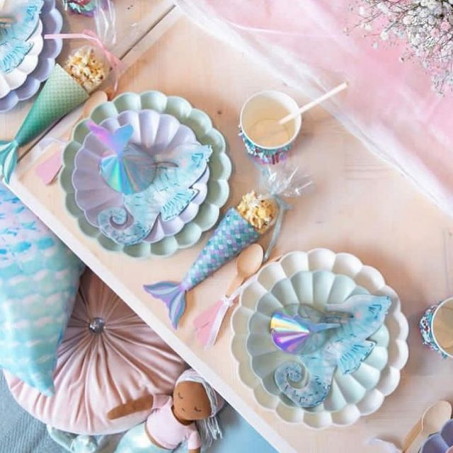 Scalloped Plates