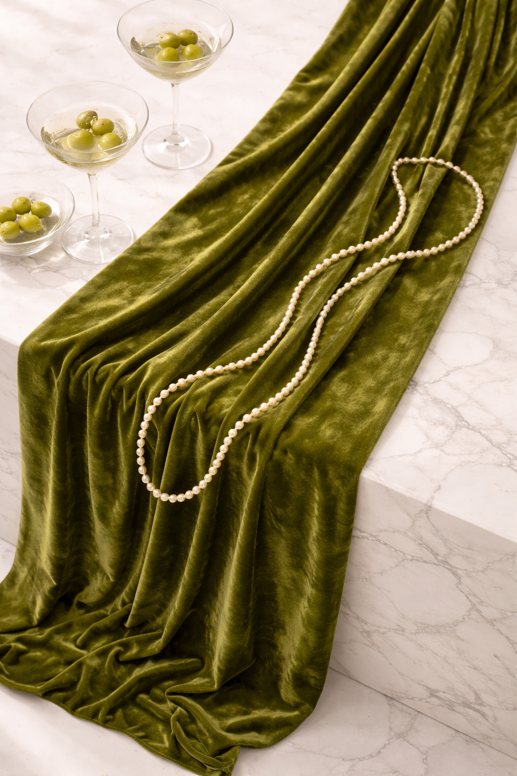 Olive Table Runner