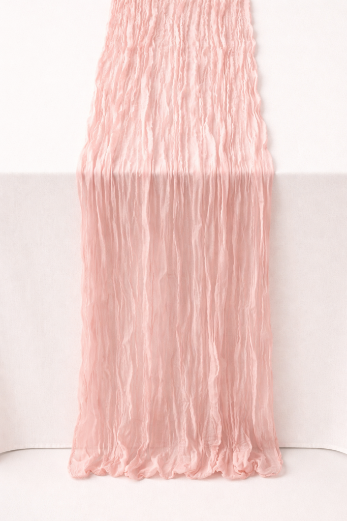 Pink Table Runner