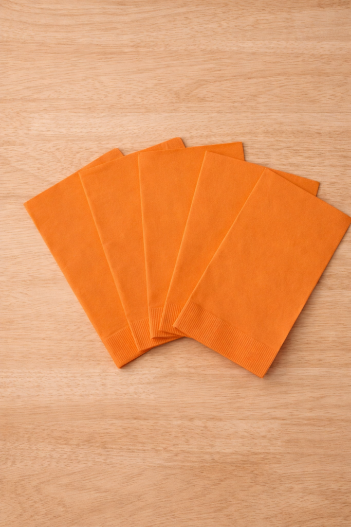 Orange Napkins