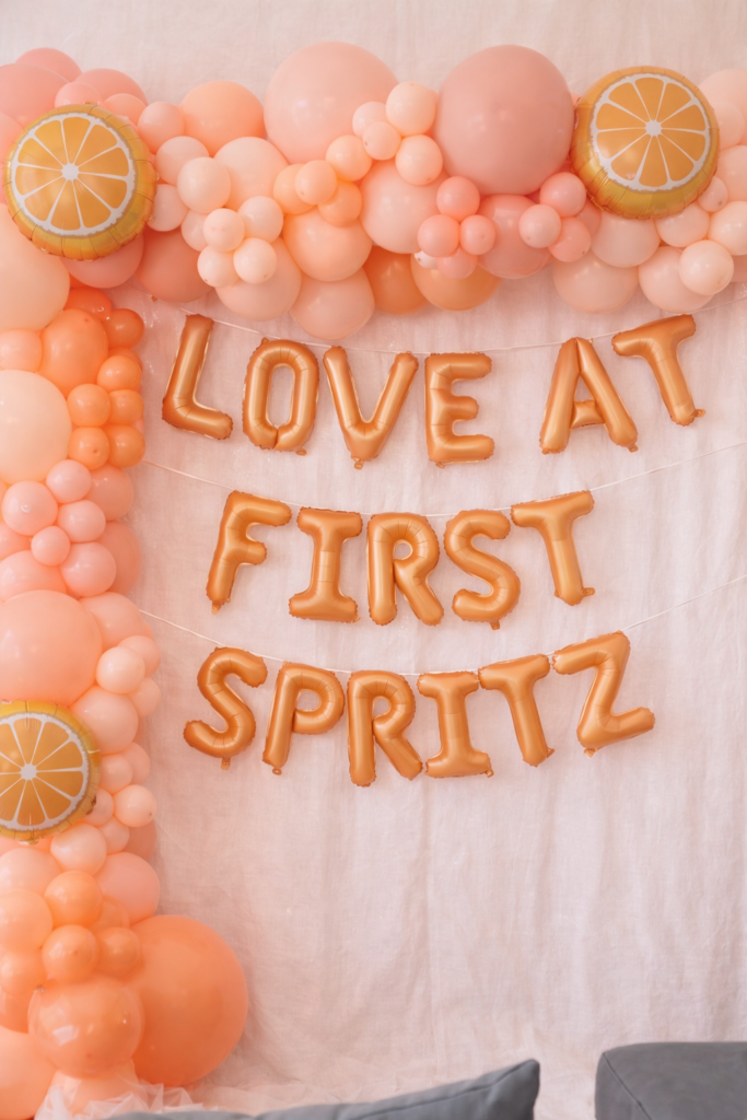 Love At First Spritz Banner