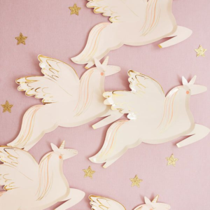Winged Unicorn Plates