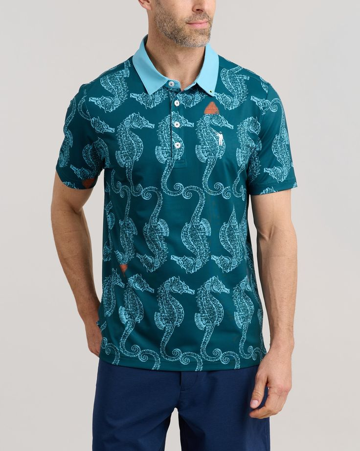 Horsin' Around Men's Polo