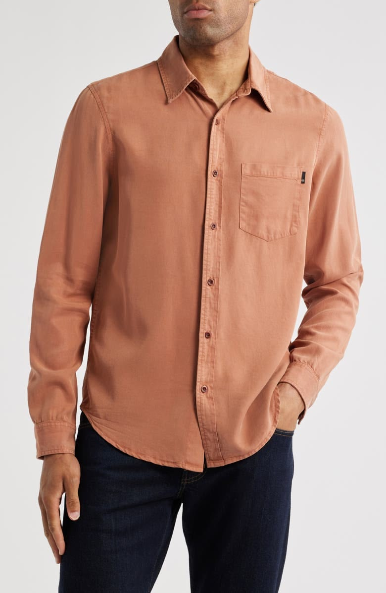 Nordstrom Lyocell Button-Up Shirt
