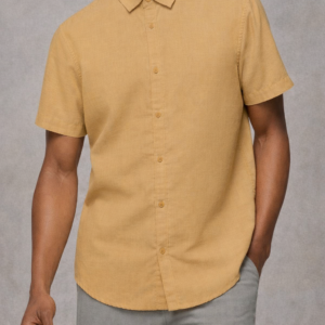 Short Sleeve Button-Up