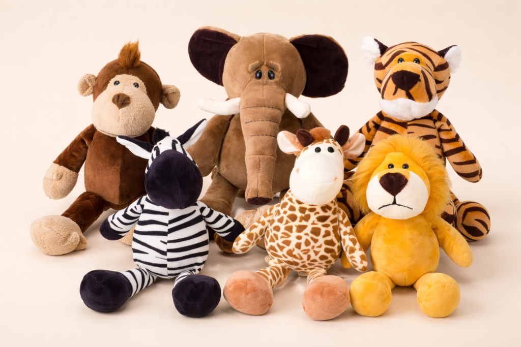 Safari Stuffed Animals