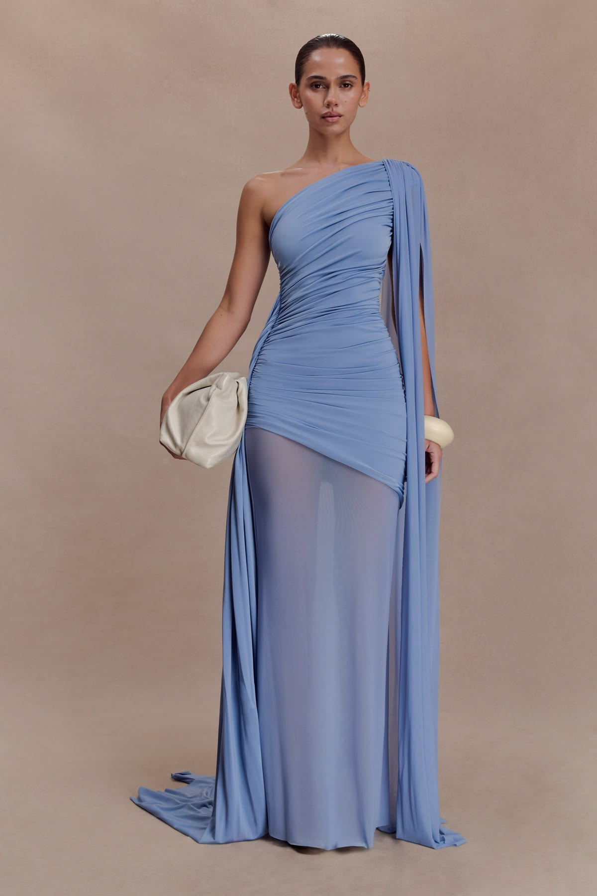 Meshki One Shoulder Maxi Dress
