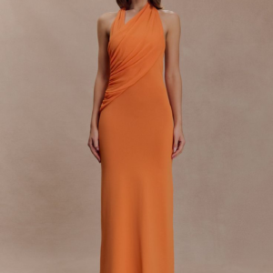 Meshki Halter Knit Maxi Dress