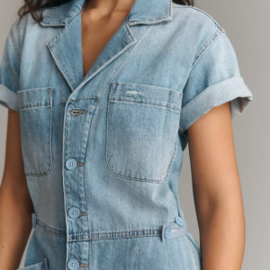 Anthropologie Denim Jumpsuit