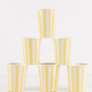 Striped Cups