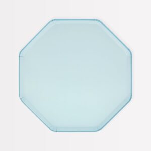 Light Blue Paper Party Plates
