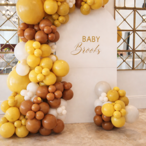 Boho Yellow Balloon Arch