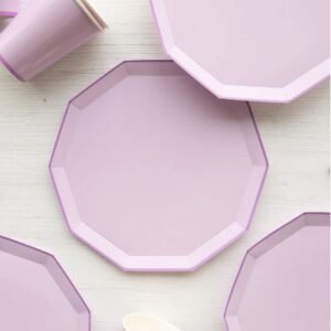 Purple Party Plates