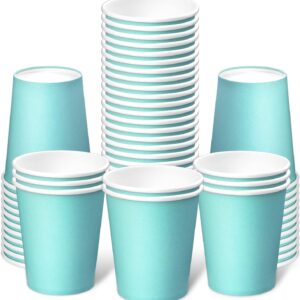 Teal Paper Cups